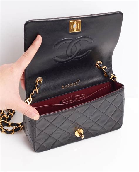 chanel bag inside
